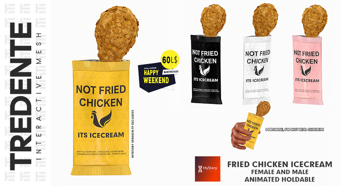Tredente // Fried Chicken Icecream [FATPACK] (Packed)