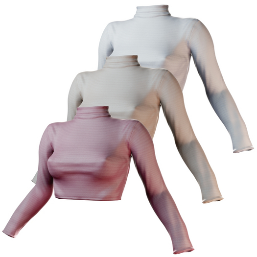 : mercurial : bishie turtleneck : light