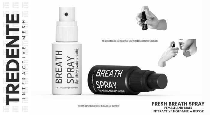 Tredente // Fresh Breath Spray [WHITE] (Packed)