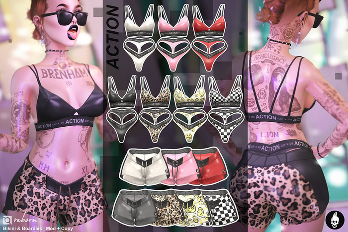 Action Kai Bikini and Boardies - OVERDOSE