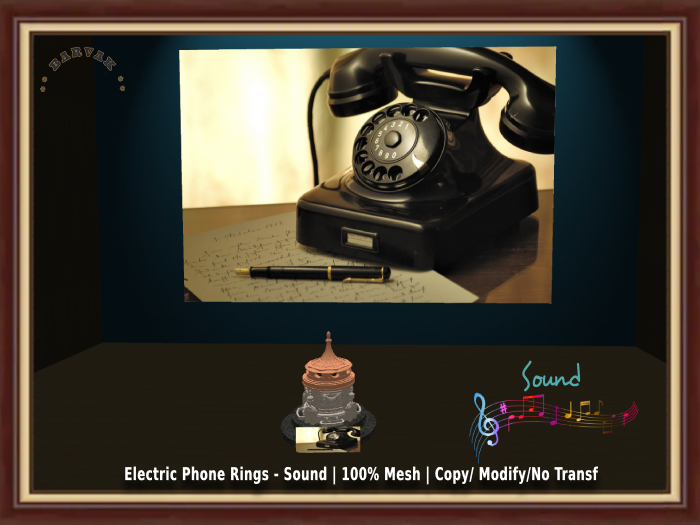 BARVAK - Electric Phone Rings - Sound - Decoration