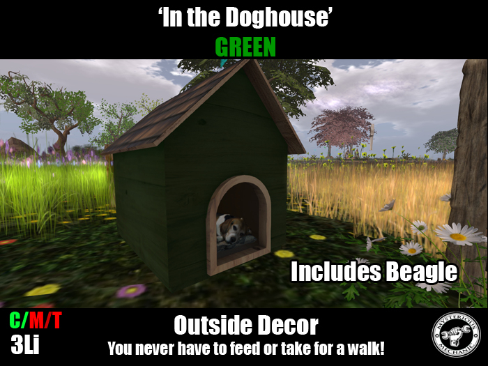 In the Doghouse - Green *unpack*