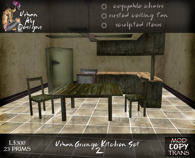 [UAD] Urban Grunge Kitchen Set 2