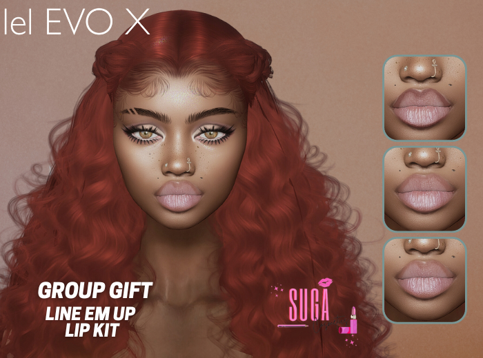 LINE EM UP LIP KIT PACK  GROUP GIFT