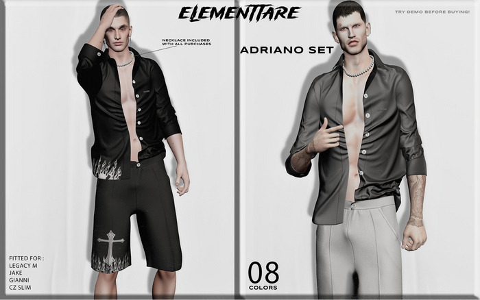 [Elementtare] Adriano Shorts - Fatpack
