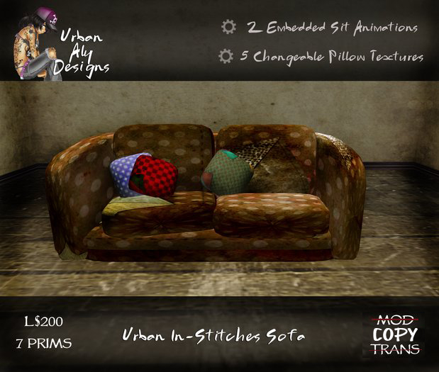 [UAD] Urban In-Stitches Sofa