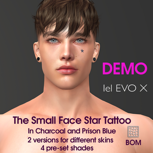 Autum - The small face star Tattoo DEMO [Boxed] (Add me!)