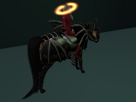 Second Life Marketplace - Goth Armor Textures for Noahne Barding Horse ...