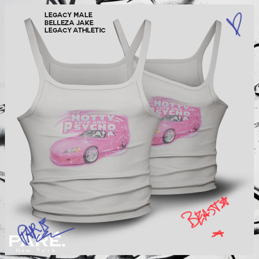 Pare.Tio Tank Tee - Hotty
