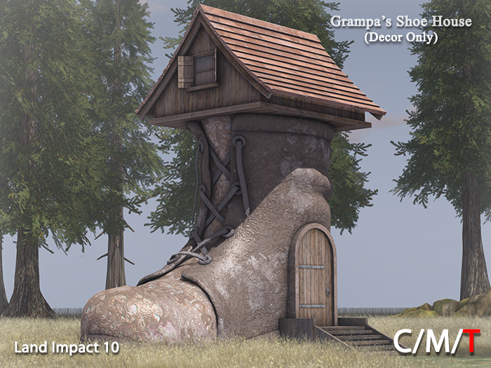 "Killer's" Grampa's Shoe House (Decor Only)