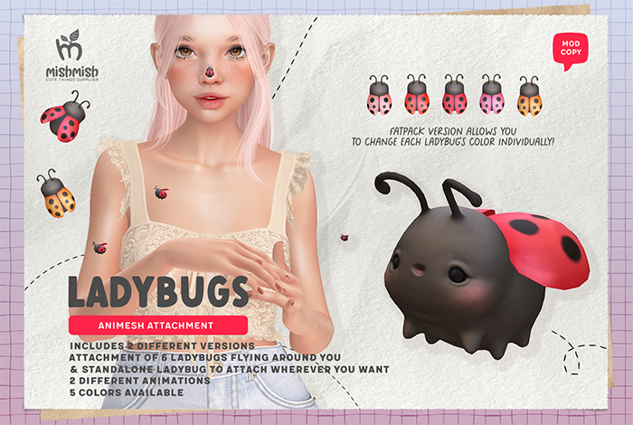 MishMish - Ladybug Attachment [Fatpack]