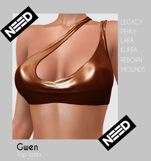 NEED - GWEN TOP Brown