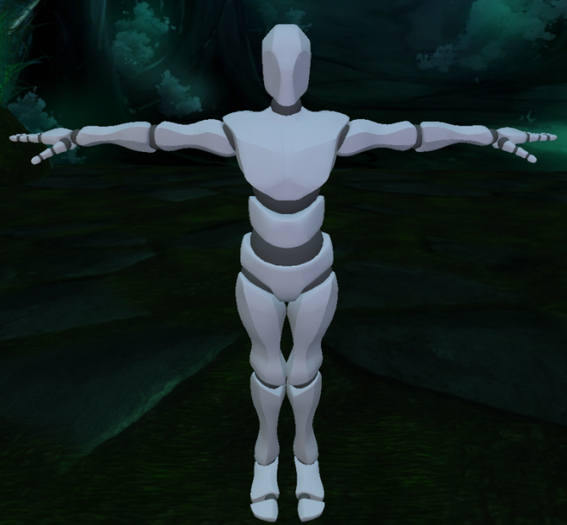 FP Male Automaton android unique mesh avatar