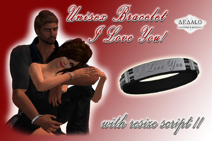 Romantic Unisex I Love You Bracelet * Valentine's Day BEST SELLER Promo Price *
