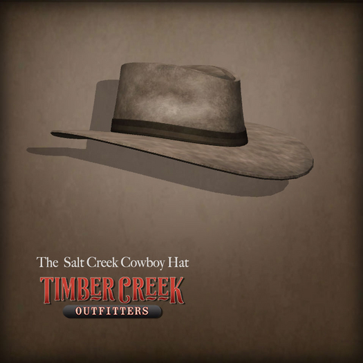 [Timber Creek] Salt Creek Cowboy Hat-Dust
