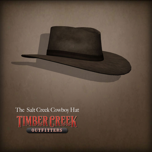 [Timber Creek] Salt Creek Cowboy Hat-Earth