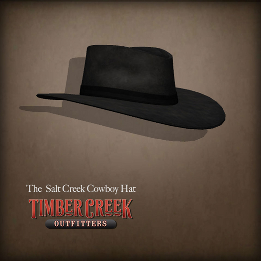 [Timber Creek] Salt Creek Cowboy Hat-Midnight