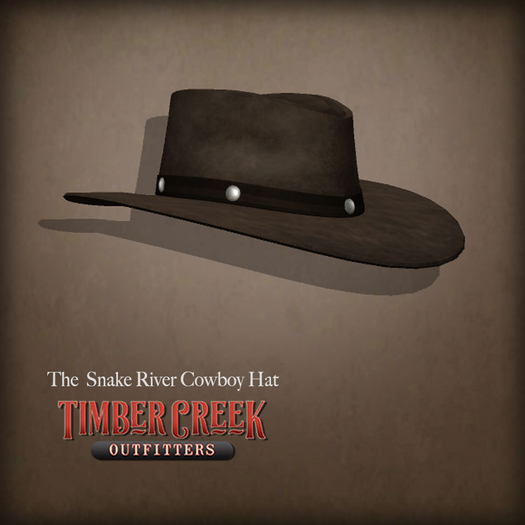 [Timber Creek] Snake River Cowboy Hat-Earth