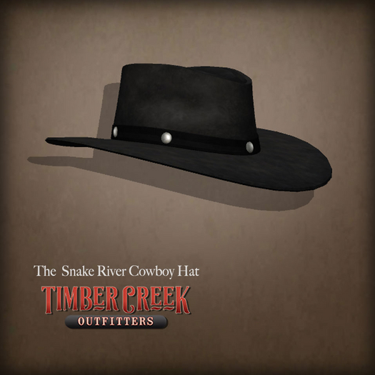 [Timber Creek] Snake River Cowboy Hat-Midnight