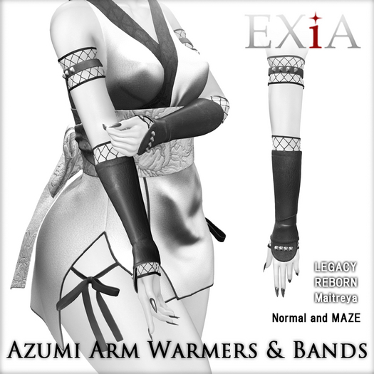 * EXiA * Azumi Arm Warmers & Bands DEMO