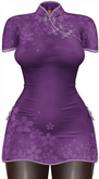 Kaithleen's Cherry Blossom Dress - Purple