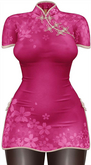 Kaithleen's Cherry Blossom Dress - Lipstick