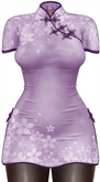 Kaithleen's Cherry Blossom Dress - Lavender