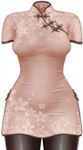 Kaithleen's Cherry Blossom Dress - Cappuccino