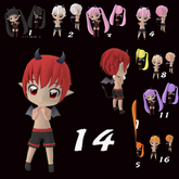 14-BSHouse CHIBI HALLOWEEN Companion