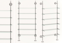 Dahlia X MADRAS - Hailey - Glass Shelf - French Bistro - Silver