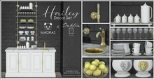 Dahlia X MADRAS - Hailey - French Bistro - Wet Bar Set -  FATPACK 