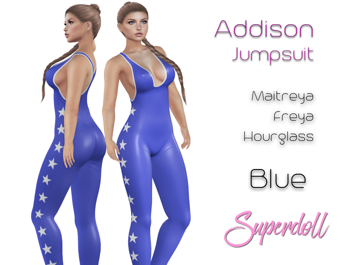 #superdoll - Addison - 11 BLUE *DISCOUNTED*