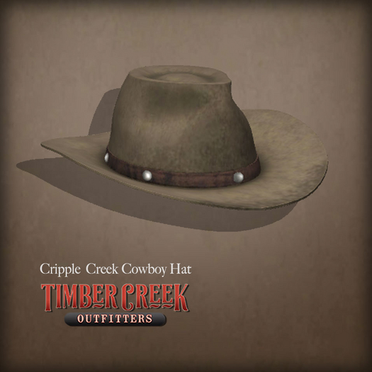 [Timber Creek] Cripple Creek Cowboy Hat-Dust