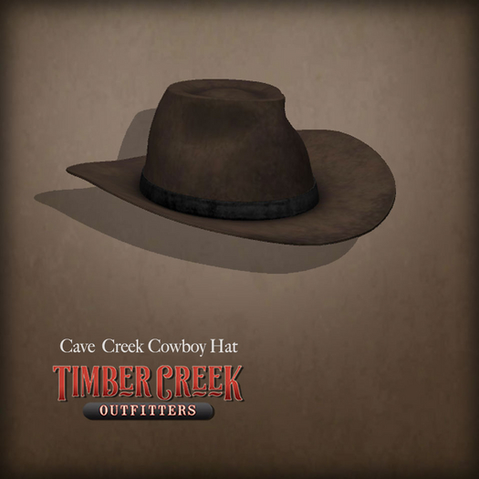 [Timber Creek] Cave Creek Cowboy Hat-Earth
