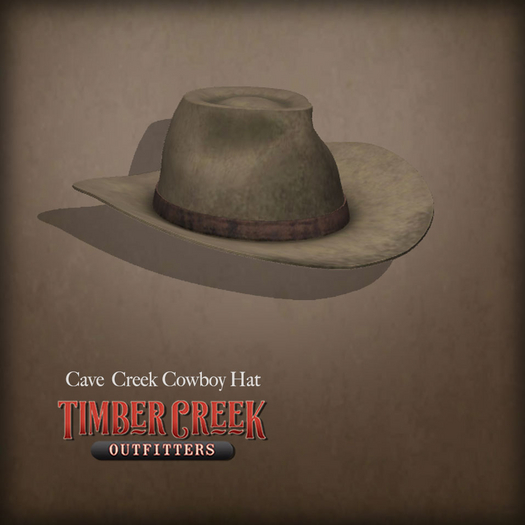 [Timber Creek] Cave Creek Cowboy Hat-Dust