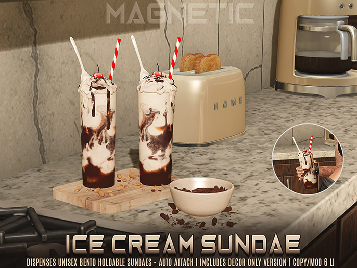Magnetic -  Ice Cream Sundae