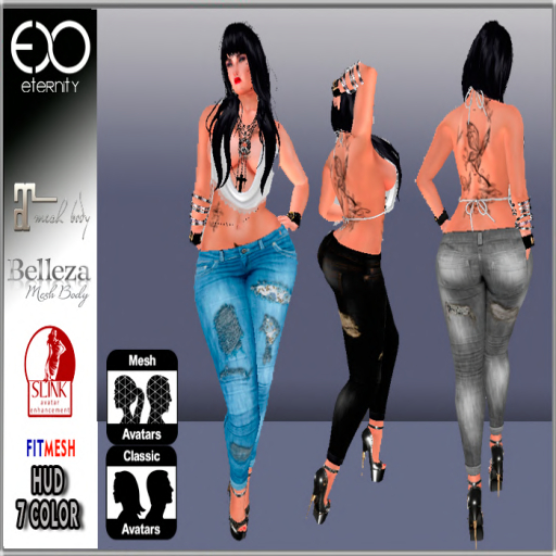 DEMO Eternity Ripped jeans (Boxed) Fatpack