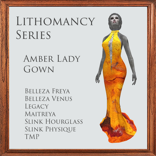 Amber Lady Gown