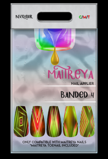 N.Kolour: Banded 4 Nail Applier [Maitreya]