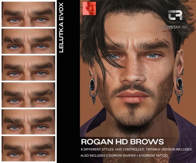 { Treystar Inc. } - Rogan HD Brows - Fatpack [ Lel EvoX ]