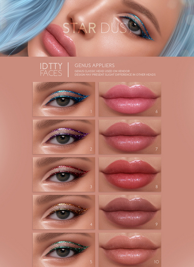 IDTTY FACES - GENUS STAR DUST COLLECTION