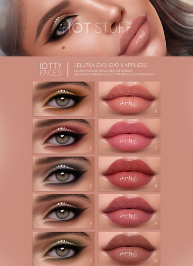 IDTTY FACES - LELUTKA HOT STUFF COLLECTION
