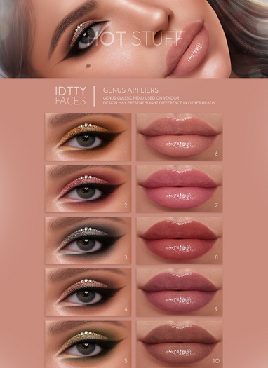 IDTTY FACES - GENUS HOT STUFF COLLECTION