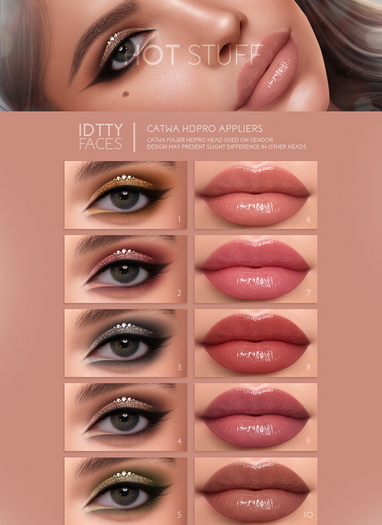 IDTTY FACES - CATWA HOT STUFF COLLECTION