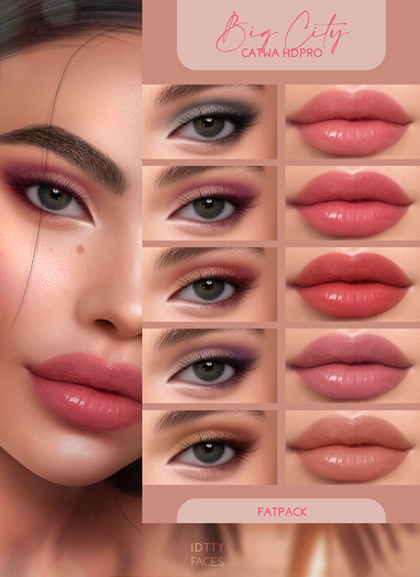 IDTTY FACES - CATWA BIG CITY COLLECTION
