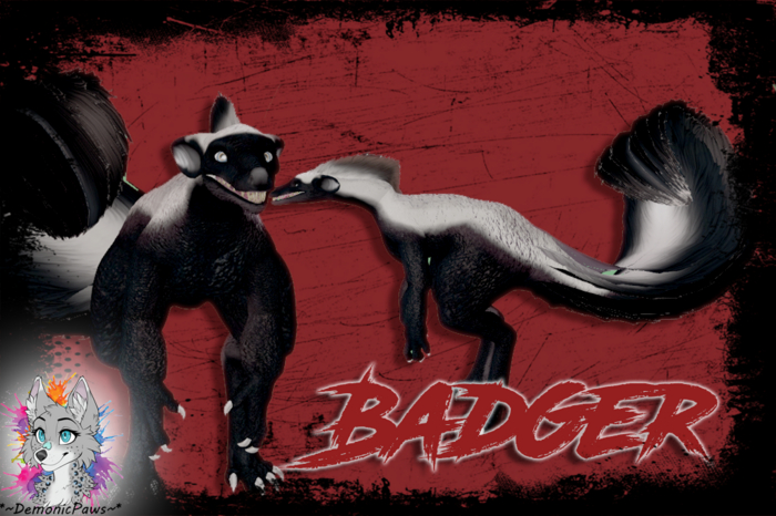 *~DemonicPaws~* Honey Badger Crux