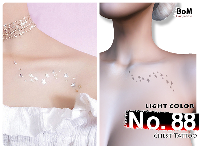 (Chest Tattoo) No.88 Light
