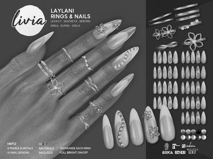LIVIA Laylani Rings & Nails DEMO