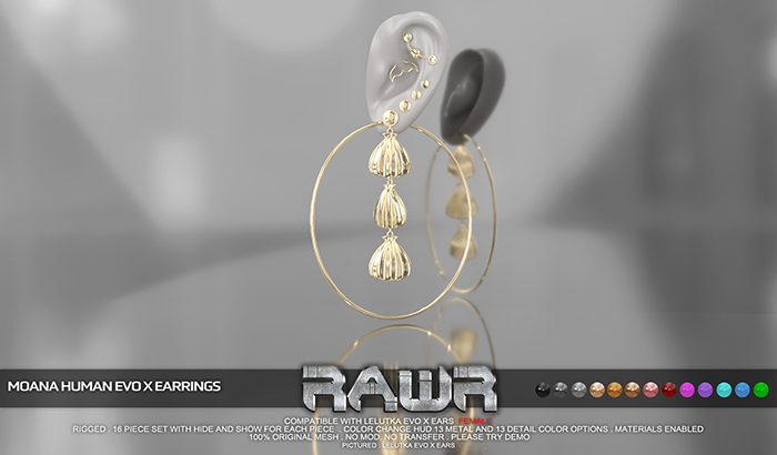 RAWR! Moana Necklaces DEMO (add me)