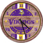 Team Wall Clock-Vikings